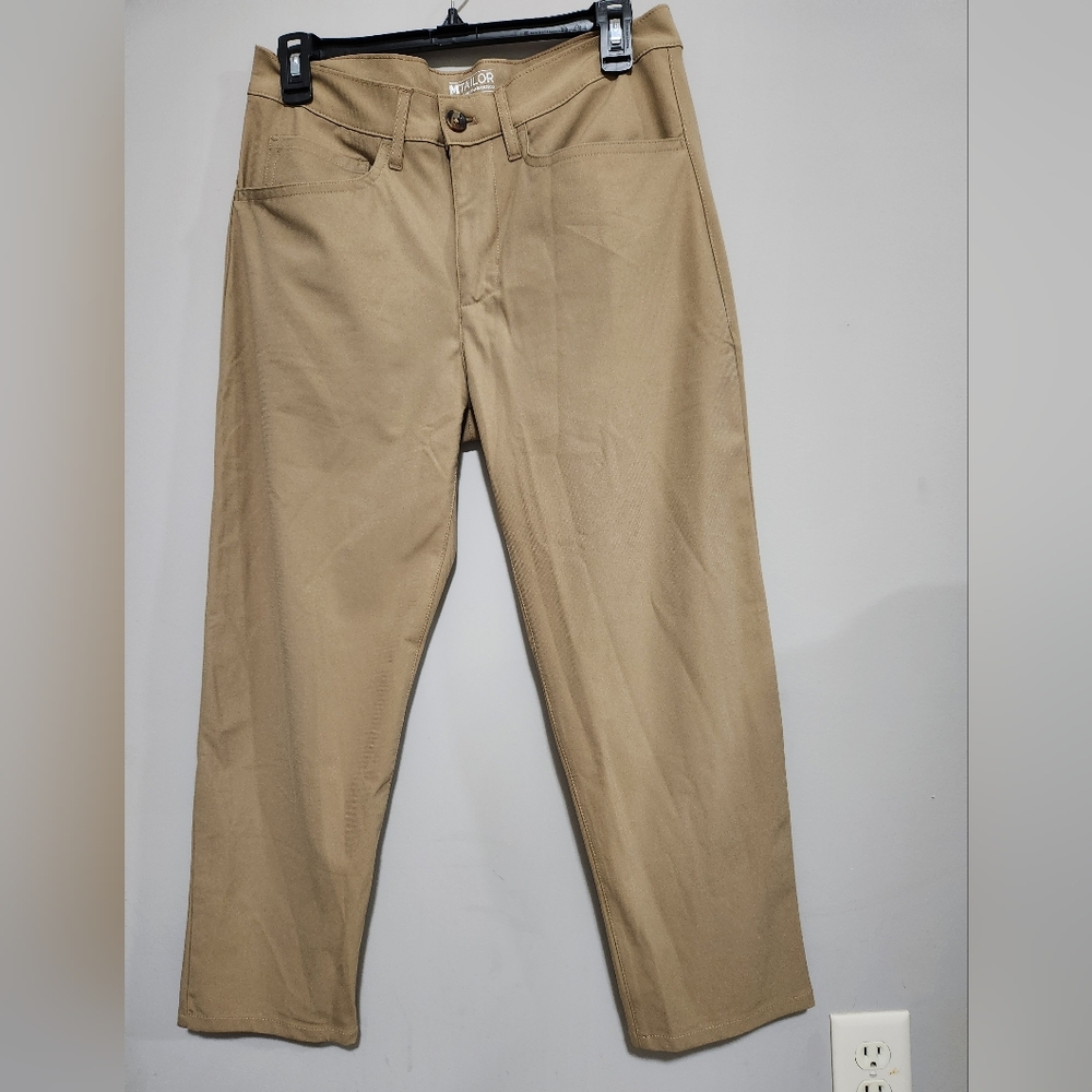 MTAILOR Women's Cropped Bootcut Khakis - Size 30x23, NWOT